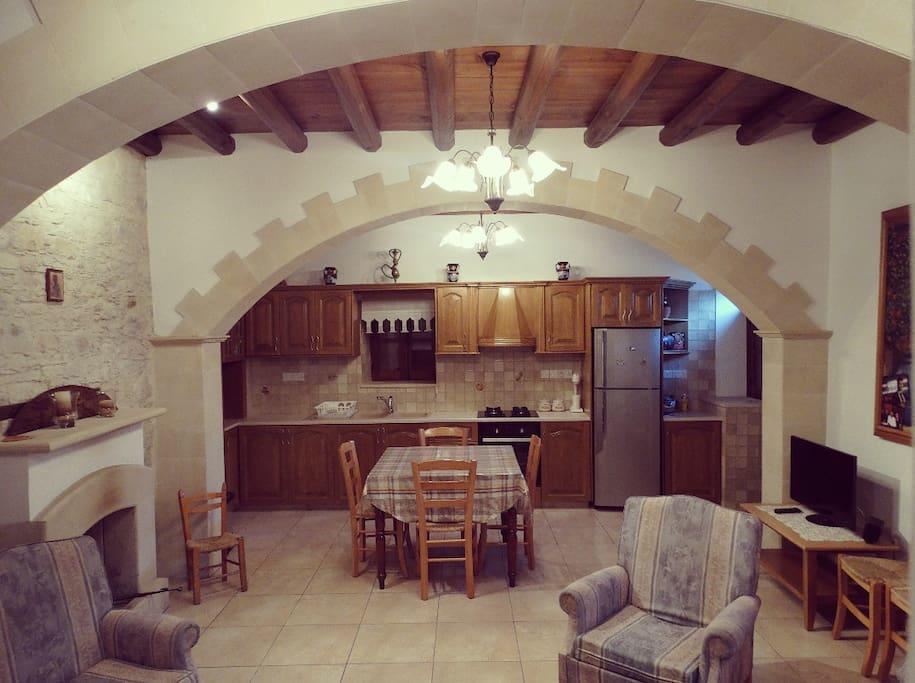 Corner Cottage Lania Bagian luar foto